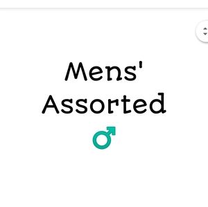 Men's items.